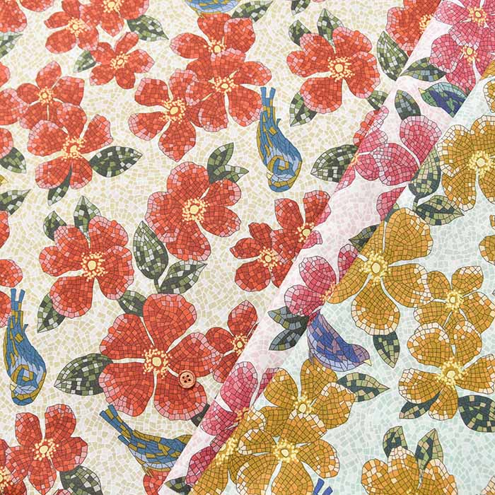 ヤングスワン 水鳥の羽毛 1,5kg入り 表地シルク20% 綿80% コットン