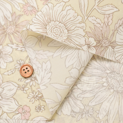 撥水加工 ナイロンオックスプリント生地 フラワー生地の通販|ノムラ