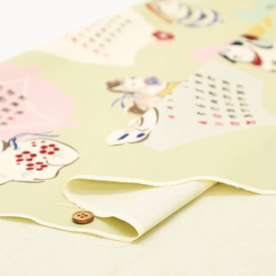 干支 カレンダー 織物 美品 20個セット 干支 カレンダー 織物 美品 20