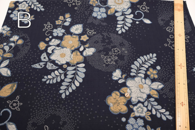 付下げ 刺繍 辻が花模様 KK-2225 付下げ 刺繍 辻が花模様 KK-2225 付下げ 刺繍 辻が花模様 KK-2225 付け