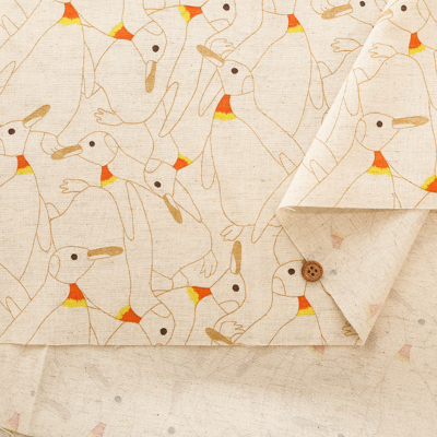 C/Lシーチングプリント生地 ペンギン生地の通販|ノムラテーラー