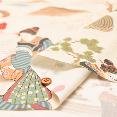 詩仙堂/ブラウス/ちりめん/和柄/ヒトシタムラの高価買取