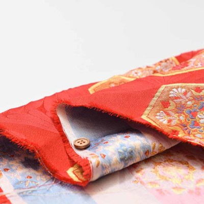 金襴 亀甲文様生地の通販|ノムラテーラーオンラインショップ