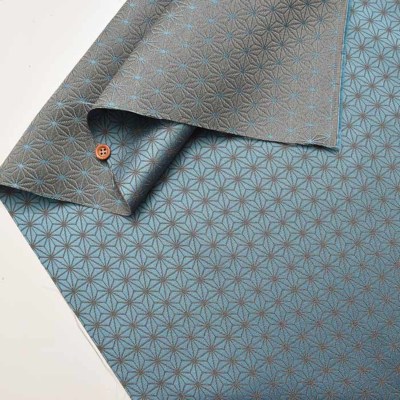 上着◆生地番号：K02　麻の葉（黒金） 上着◇生地番号：K02 麻の葉（黒金） 金襴 麻の葉(小)生地の通販|