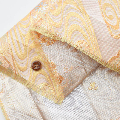 金襴 雪輪霞取り生地の通販|ノムラテーラーオンラインショップ