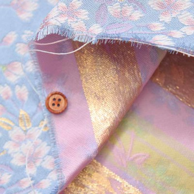 金襴 桜大輪生地の通販|ノムラテーラーオンラインショップ