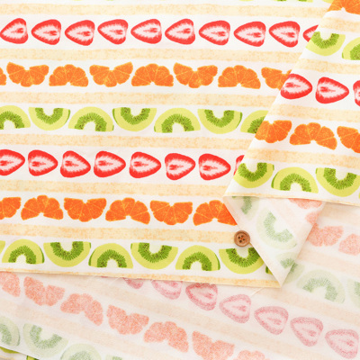 ジンバブエコットン フルーツものがたり USAコットン ROBERT KAUFMAN FABRICS <br>Sweet Tooth スイーツ