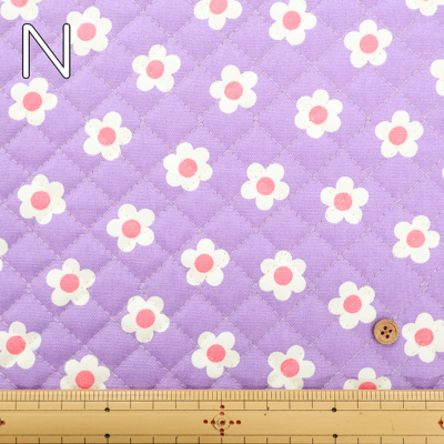 コットンオックスキルト生地 プチフラワー（全針）生地の通販|ノムラ