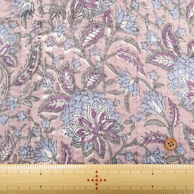 インド製 コットンブロックプリントキルト生地生地の通販|ノムラ