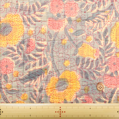 インド製 コットンブロックプリントキルト生地生地の通販|ノムラ