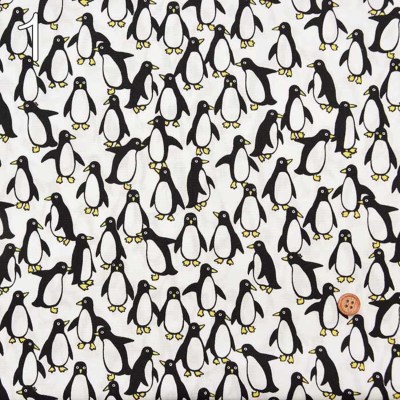 コットンブロードプリント生地 ペンギン生地の通販|ノムラ