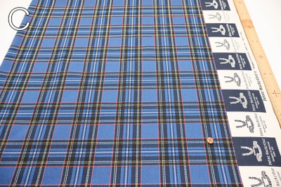 数量は多 Peter コットンツイルプリント生地 MacArthur Check生地 Tartan その他