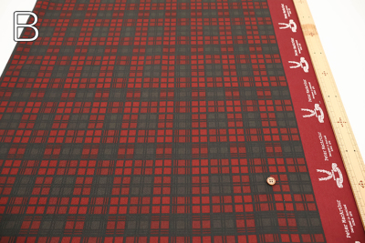 コットンツイルプリント生地 Peter MacArthur Black watch生地の通販