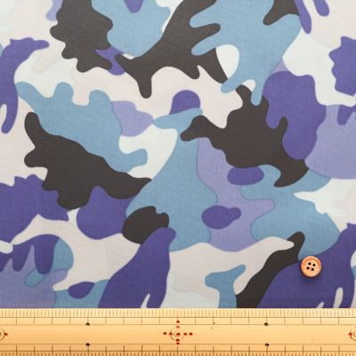 撥水加工 ナイロンオックスプリント生地 カモフラ(2-065-sg-170)生地の