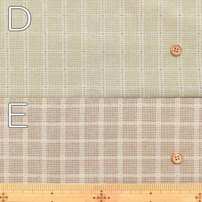 中国製コットン先染生地 チェック生地の通販|ノムラテーラー