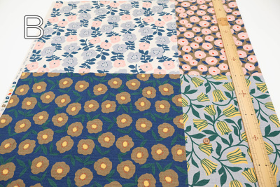 ≪柄売り≫コットンバニランプリント生地 美織 Miori collection