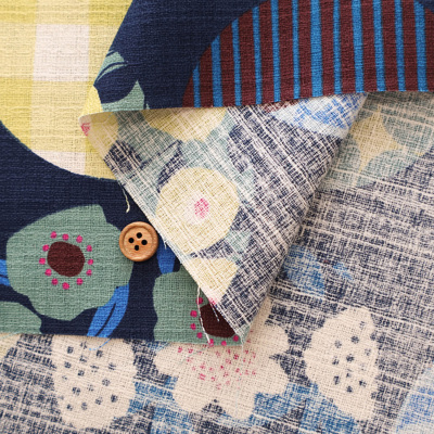 みなとのてんらんかい】英国フローラルプリント 日本製 Lサイズ みなと みなとのてんらんかい】英国フローラルプリント 日本製 Lサイズ みなと