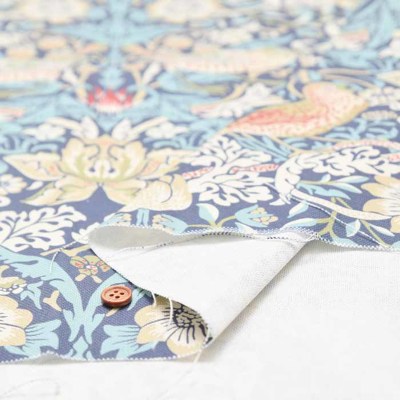 スペイン製 AS Fabrics MORRIS STRAWBERRY THIEF生地の通販|ノムラ