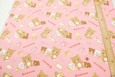 りらさま 専用 コットンオックスプリント生地 リラックマ生地の通販|ノムラ