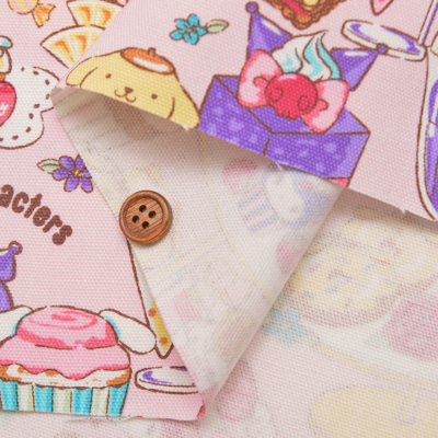 コットンオックスプリント生地 サンリオキャラクターズ生地の通販