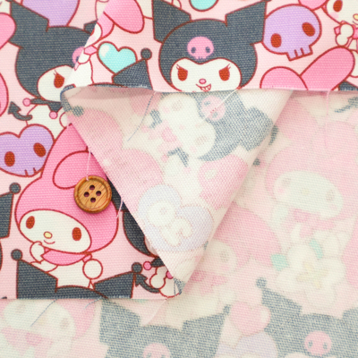 コットンオックスプリント生地 マイメロ＆クロミ生地の通販|ノムラ