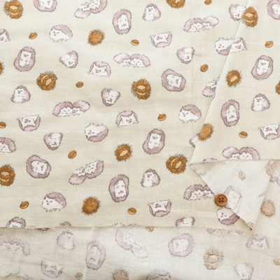 【美品】カネコイサオ 薄ピンクパープル ゆり柄 タブリエ/クリーニング済み 楽天市場】【数量限定】ダブル ガーゼ Cotorienne sheeeeep / W