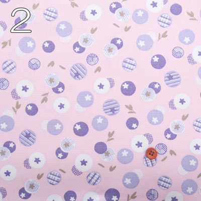 nina コットンオックスプリント生地 Mustikat生地の通販|ノムラ