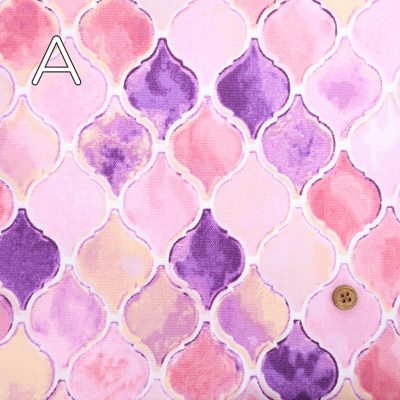 コットンオックスプリント生地 モロッカン生地の通販|ノムラテーラー