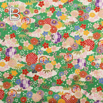 コットンドビー和調プリント生地 華生地の通販|ノムラテーラー