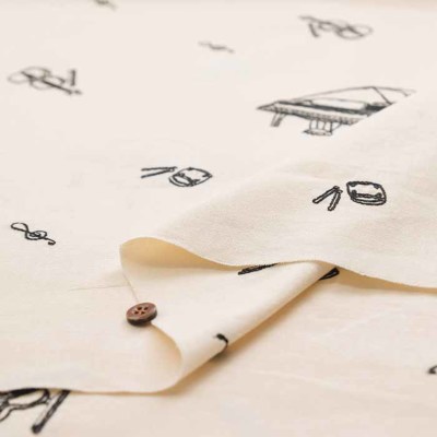 中国製 コットンオックス刺繍生地 楽器生地の通販|ノムラテーラー 