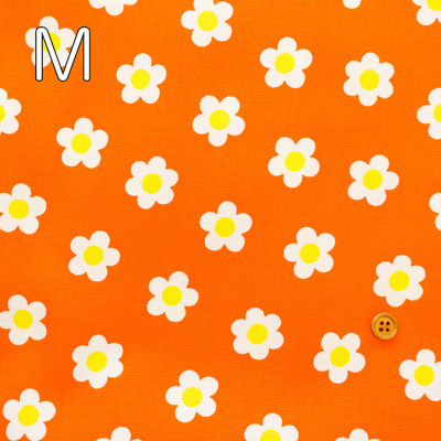 コットンオックスプリント生地 プチフラワー生地の通販|ノムラ