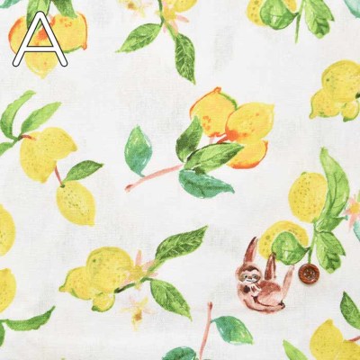 ABEChan  キャンバスプリント　オリジナル作品 C/Lキャンバスプリント生地 Doodle Animal Cats face生地の通販