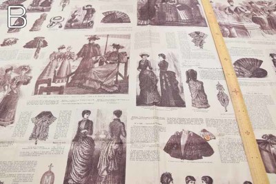 フランスヴィクトリア時代の生地 フランスヴィクトリア時代の生地 - アンティーク雑貨オンライン
