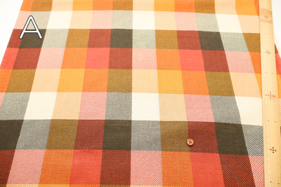 コットンスラブ生地 チェック生地の通販|ノムラテーラーオンラインショップ