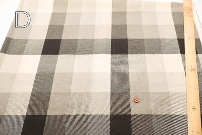 コットンスラブ生地 チェック生地の通販|ノムラテーラーオンラインショップ