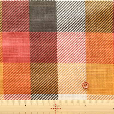 コットンスラブ生地 チェック生地の通販|ノムラテーラーオンラインショップ