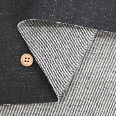 コットンインディゴデニム生地 無地生地の通販|ノムラテーラー