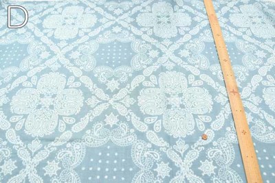 コットンプリント生地 エスニックペイズリー柄生地の通販|ノムラ
