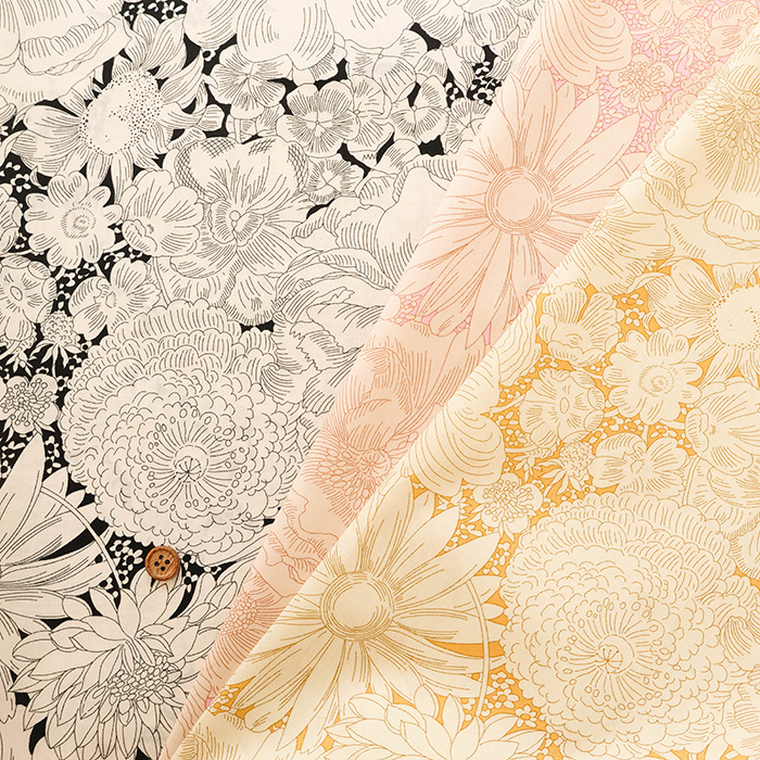 イタリア製 Liberty Fabrics 2025A/W TANA LAWN English Bloom
