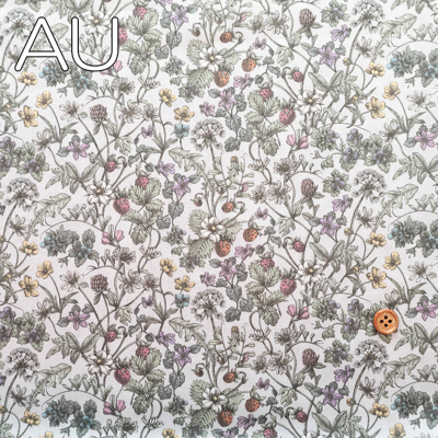 イタリア製 Liberty Fabrics 2026S/S Ceramic Bloom Antique Garden