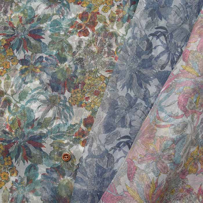 Liberty Fabrics 2023S/S Recycled Polyester Organdie AngelicaGarl