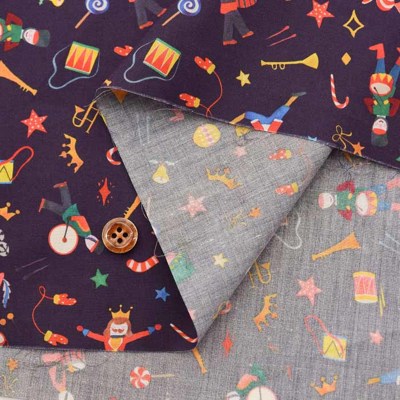Liberty Fabrics 2023A/W Liberty Christmas Tumbling Toys生地