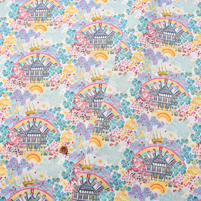 イタリア製　Liberty Fabrics 2023A/W The London Collection Tudor Dream