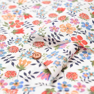 LIBERTY タナローン135cm×140cm エディナム　インポート 数量5から 生地 『LIBERTY リバティプリント タナローン エデナム