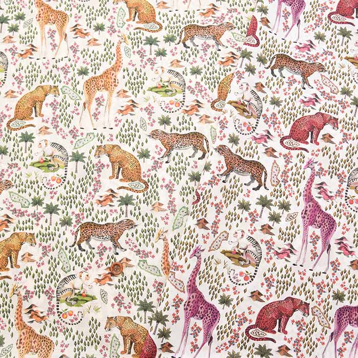 イタリア製　Liberty Fabrics 2023A/W Liberty Animals Pattern Safari