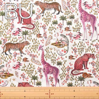 イタリア製 Liberty Fabrics 2023A/W Liberty Animals Pattern Safari