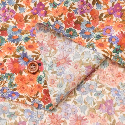 イタリア製 Liberty Fabrics 2023S/S LIBERTY FLOWER MARKET Sandra  Spring生地の通販|ノムラテーラーオンラインショップ