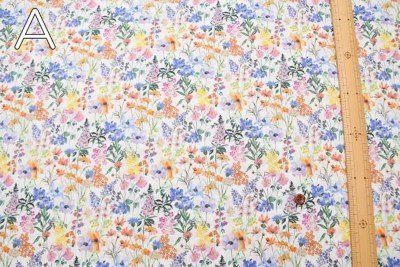 イタリア製 Liberty Fabrics 2023S/S LIBERTY FLOWER MARKET Purley