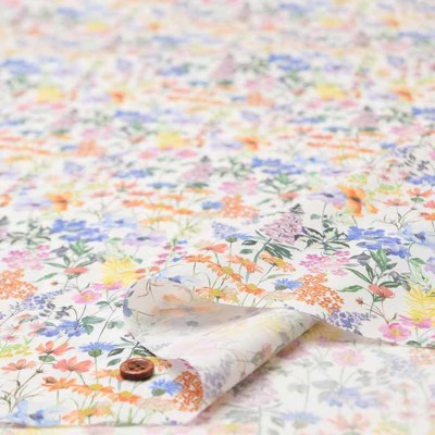 イタリア製 Liberty Fabrics 2023S/S LIBERTY FLOWER MARKET Purley