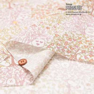 Liberty Fabrics 2024S/S PEANUTS(TM)Collection Woodstock Day生地の